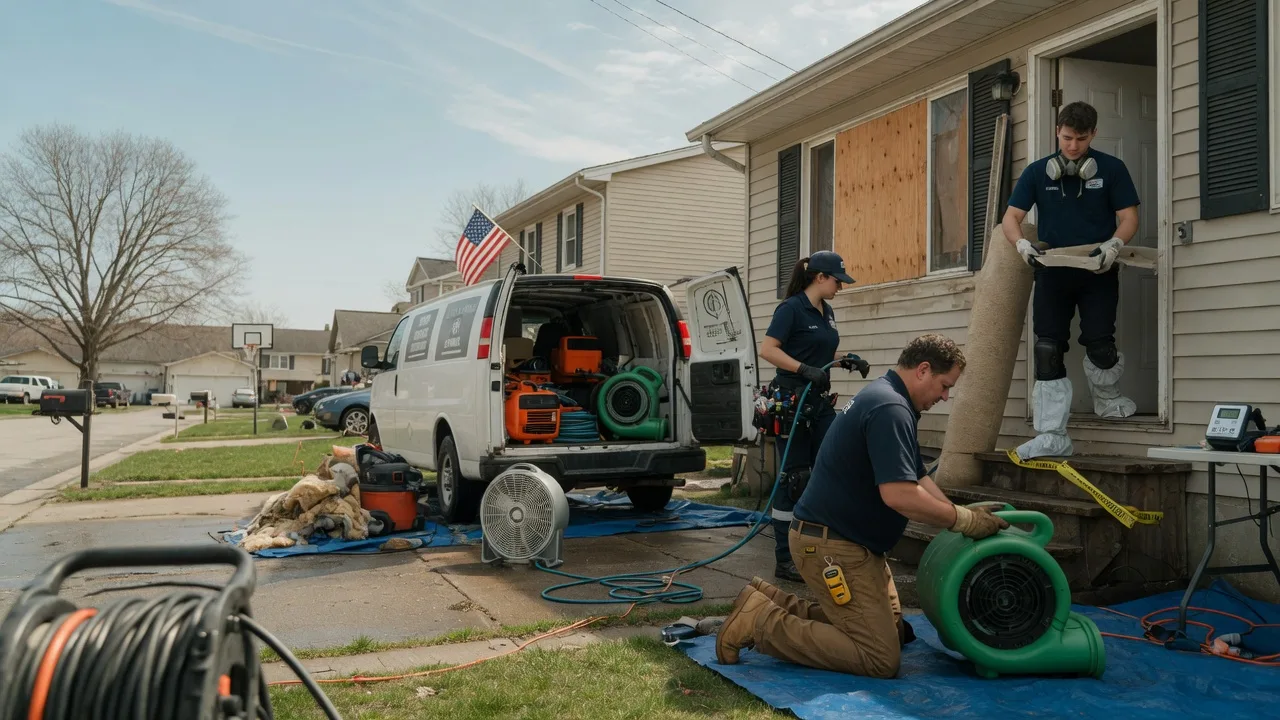 Water Damage Restoration in Linch, WY near me